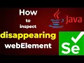 how to handle hidden elements in selenium selenium WebDriver with java