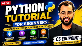 Python Tutorial for Beginners Introduction Comments Modules PIP Explained