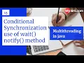 wait and notify in Threading Java Multithreading MySirG com