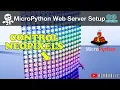 ESP8266 MicroPython Web Server For NeoPixel Control