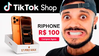 comprei 10 ANUNCIOS FAKE do TikTok Shop
