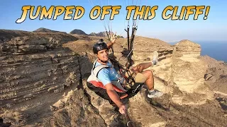 Paragliding a Spectacular Remote Cliff in Oman – Fazayah Bay Oman