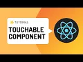 Tutorial React native Touchable Component Tutorial about all Touchables