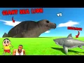 Download Lagu GIANT SEA LION vs MEGALODON in Animal Revolt Battle Simulator with SHINCHAN FRANKLIN and CHOP