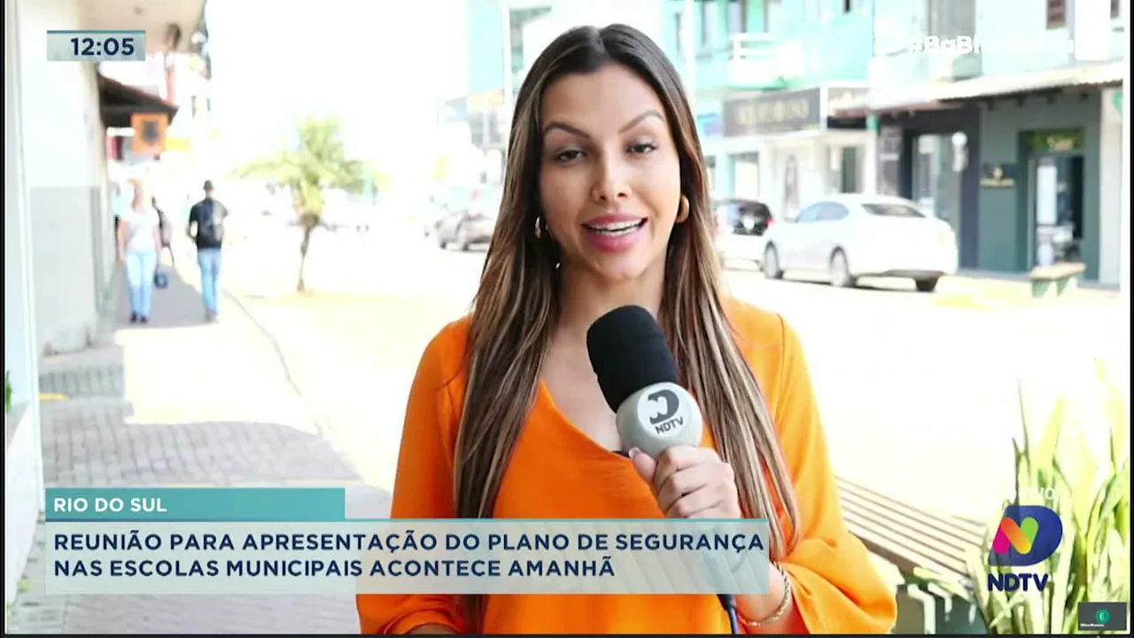 Reunião para apresentação do plano de segurança nas escolas municipais acontece amanhã em Rio do Sul