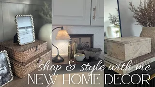 Shop and Style with Me Home Decor Haul At Home and Target