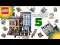 Modular Madness 5 Lego Detective s Office 10246 Combined Creator Expert Icons