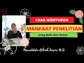 Download Lagu Cara Merumuskan Manfaat Penelitian (Manfaat Teoritis dan Manfaat Praktis)