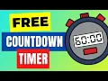 How To Add Free Countdown Timer For Website - WordPress Countdown Timer