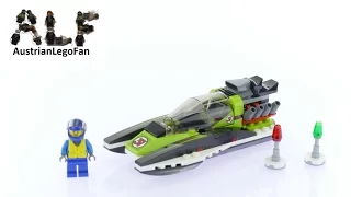 Lego City 60114 Race Boat - Lego Speed Build Review