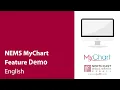 NEMS MyChart Features Demo English