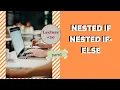 Nested if in c programming Nested if else in c programming programming terms