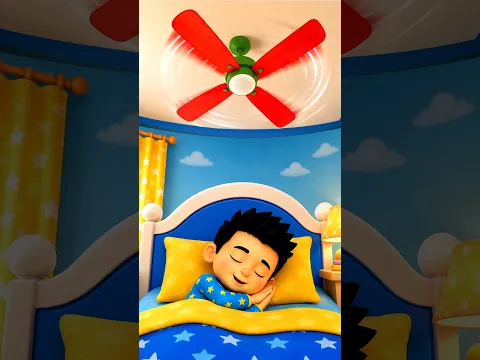 ऊपर पंखा चलता है, Upar Pankha Chalta Hai #nurseryrhymes #shortvideo #youtube #shorts #poem #fun