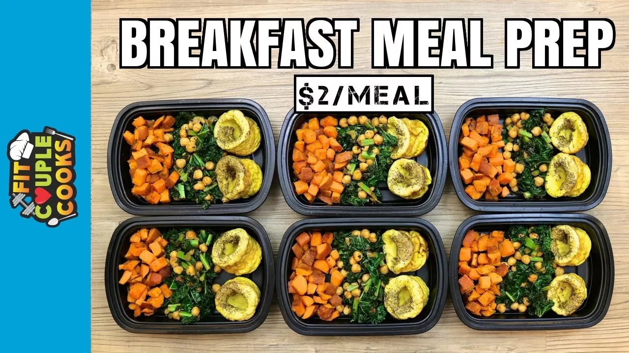 How to Meal Prep - Ep. 73 - BREAKFAST MEAL PREP (6 Meals/$2 Each)