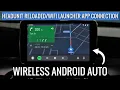 How to get WIRELESS ANDROID AUTO in any car Headunit Reloaded HUR App 2025 Update Gizmobeep