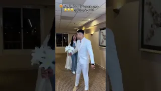 فرح اسلام كابونجا ومرات عصام صاصا بوظت الفرست للوك 