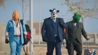 ده المعلم رشدان شوف اللي حصل لـ صالح وزئرو وعمرو وهما بيسرقوا البنك بنك الحظ 