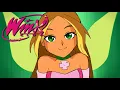 Flora Winx Club Reboot Transformation in 2D Anime Style FAN ANIMATION