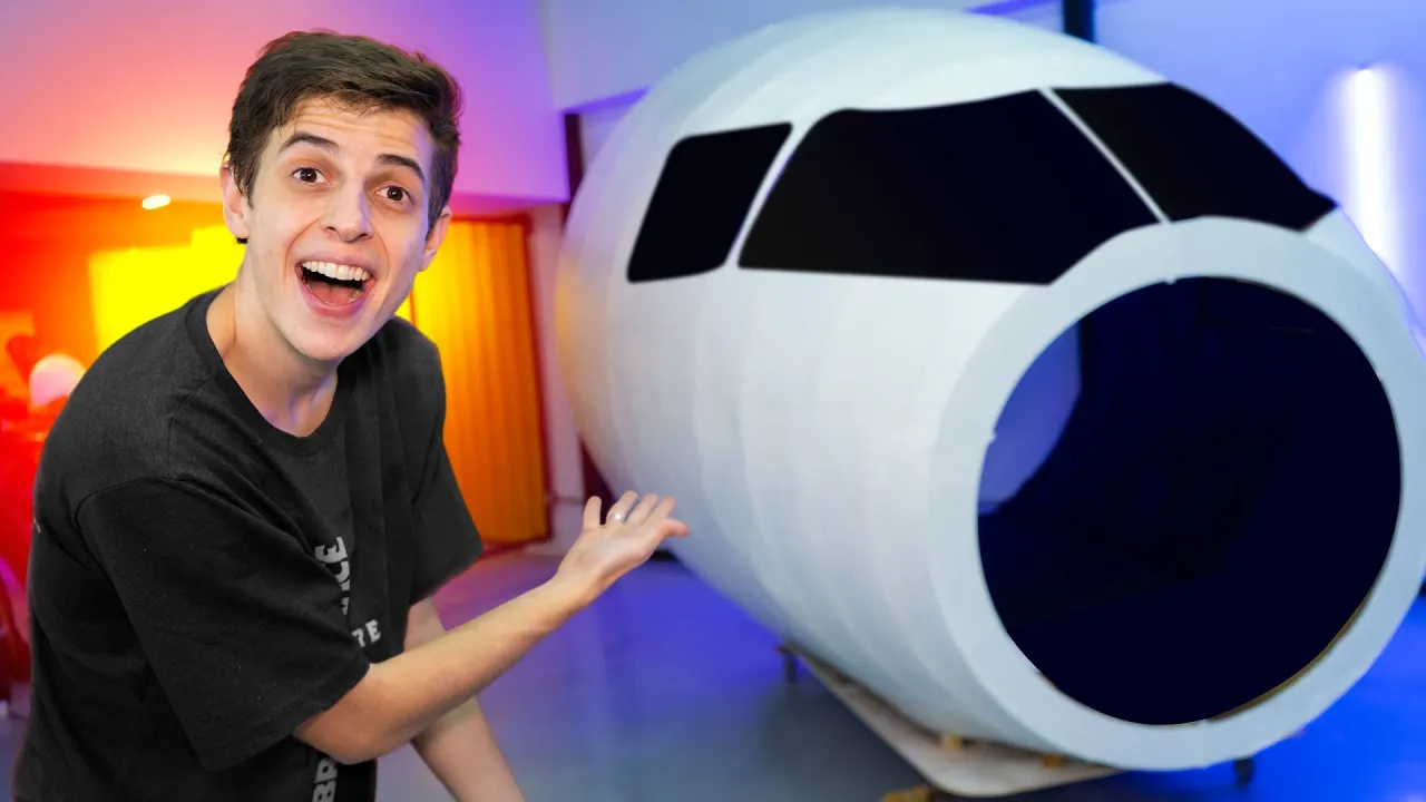 ESSE É MEU COCKPIT DE AVIÃO ???? FUSELAGEM CONCLUÍDA ????