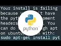 error command gcc failed with exit status 1 while installing eventlet