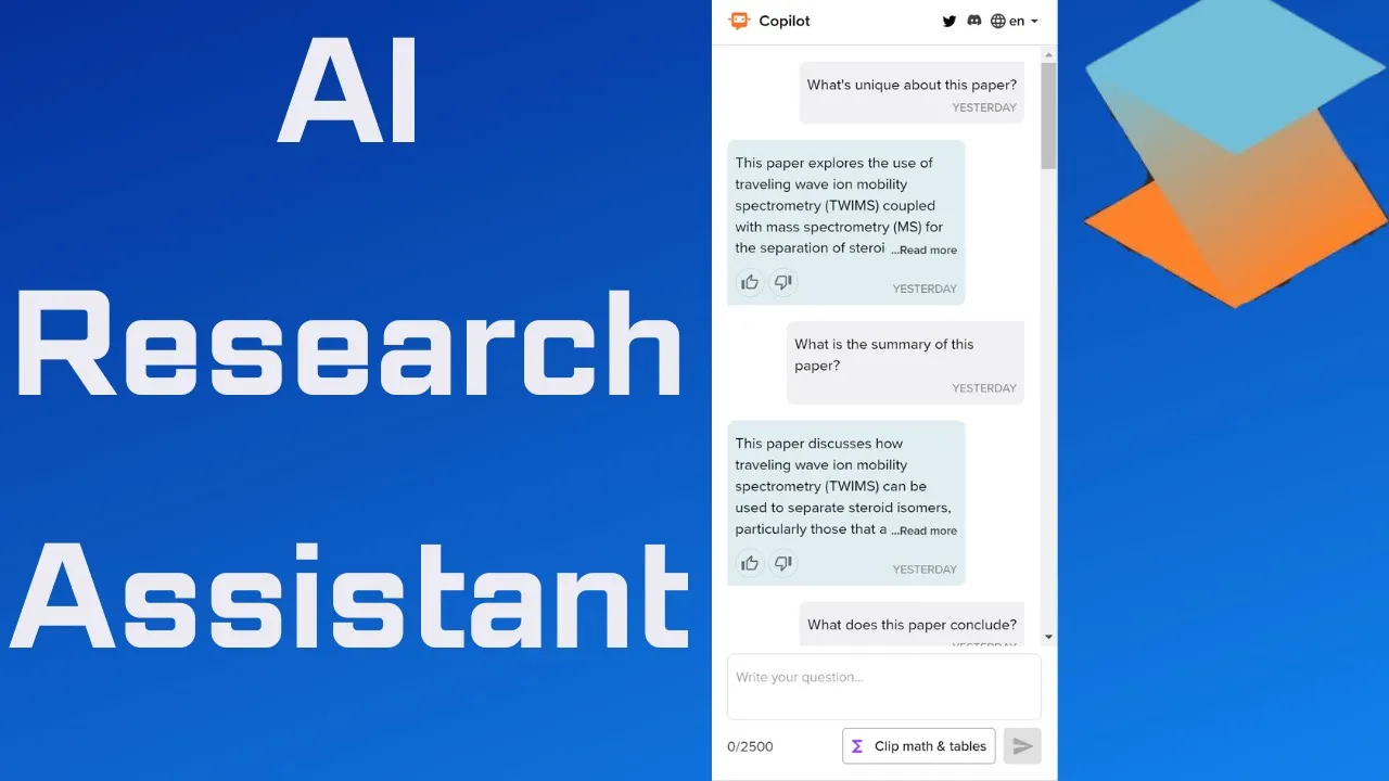 Best AI Research Assistant: CoPilot from SciSpace