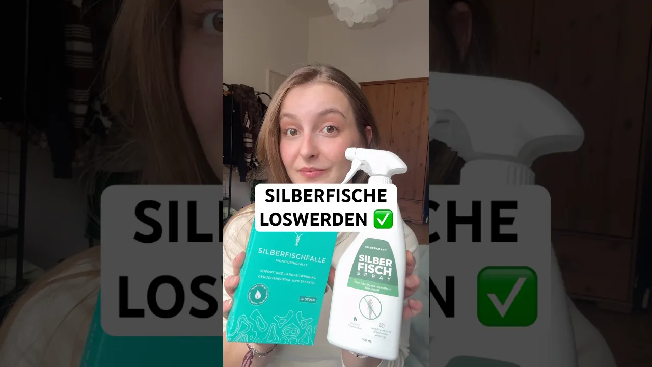 Silberfische in Küche und Bad? Mit diesen Produkten wirst du sie los!