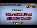 Download Lagu Salamaik Pagi Minang Kabau - Febian _ KARAOKE Minang Nada Pria