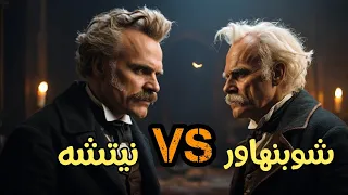 آرثر شوبنهاور ضد فريدريك نيتشه لك فلسفتك ولي فلسفتي 