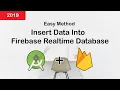 How to Insert Data in Firebase Realtime Database in Urdu Hindi Android Studio Firebase Tutorial