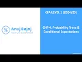 CFA LEVEL 1 - QUANTS