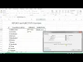 REPLACE and SUBSTITUTE Functions - How to replace one character with another in excel