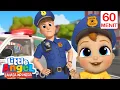 Download Lagu Pak Polisi Menjaga Keamanan | Little Angel | Kartun Populer Anak Anak | Moonbug Kids Indonesia