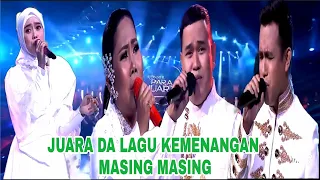 Download LESTI, EVI MASAMBA, ICAL, FILDAN NYANYIKAN LAGU LEMENANGAN MASING MASING KONSER JUARA DI HATI MP3