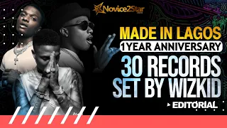 30 records set by wizkid 