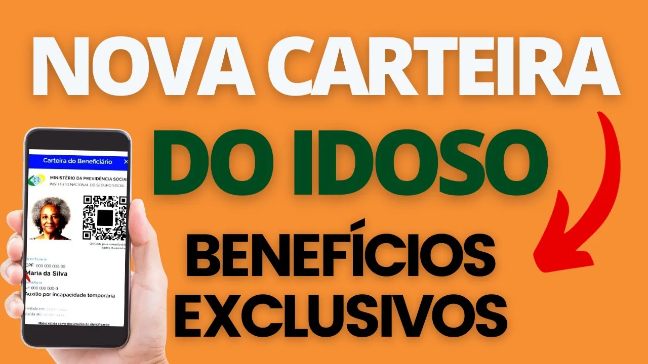 NOVA CARTEIRA DO IDOSO: IDOSOS COM MAIS DE 60 ANOS JÁ PODEM EMITIR E TER BENEFÍCIOS EXCLUSIVOS