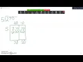 Division Rectangle Sections Algorithm