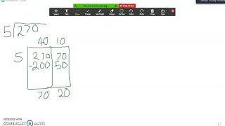 Division Rectangle Sections Algorithm