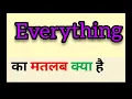 Download Lagu Everything meaning in hindi || everything ka matlab kya hota hai || word meaning english to hindi