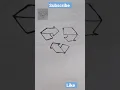 drawing recycle logo
