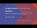 Method Syntax in Java Void and Return Types