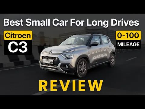 The Best Small Car For Long Drives! Citroen C3 Turbo Review | 0-100, Mileage | The Sensible Review