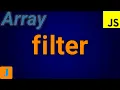 JavaScript Array Filter