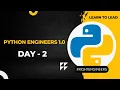 Day 2 - Python Workshop 1 0