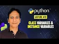 Python - Lecture 21