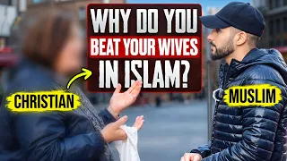 Christian Woman Attempts To Throw A Jab At Muslims But Gets Confronted With Her Bible! Muhammed Ali