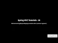 Spring C Tutorials 39 - Web Services 09 RequestMapping using produces