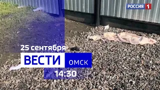 «Вести Омск», дневной эфир от 25 сентября 2023 года