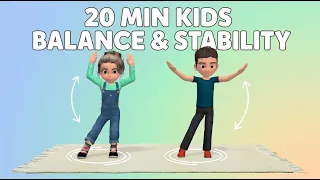 Kids Balance & Stability: Confident Movement (20 Min)