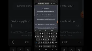 Python code implementation for Iris dataset classification using Chat GPT