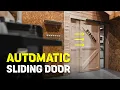 Download Lagu Automatic Sliding Door for Woodworking Room │ DIY